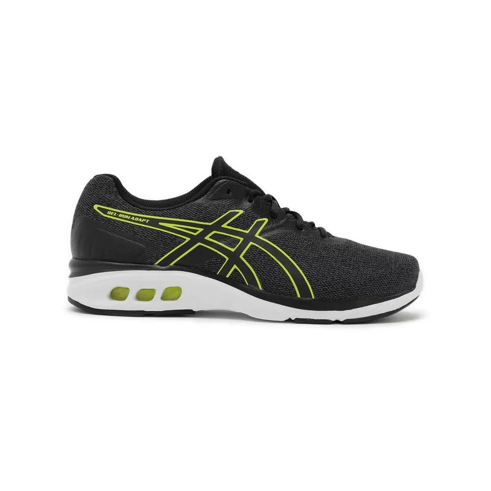 ASICS Gel Run Adapt Men's Size 10 Black Bright Yellow 101B786-002‎ Running Shoes